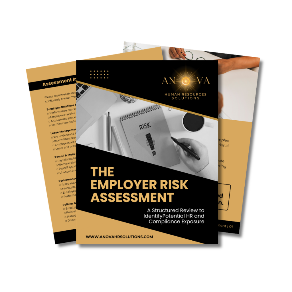 Employer Risk Assessment